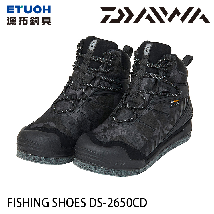 DAIWA DS-2650CD 黑迷彩 [防滑鞋]